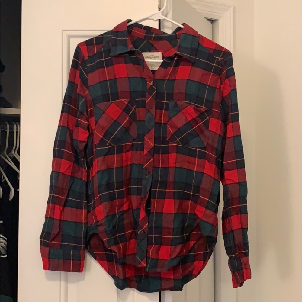 Abercrombie & Fitch Flannel worn once!
